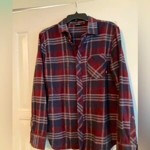 Men’s Vans Flannel Long Sleeve Shirt - S